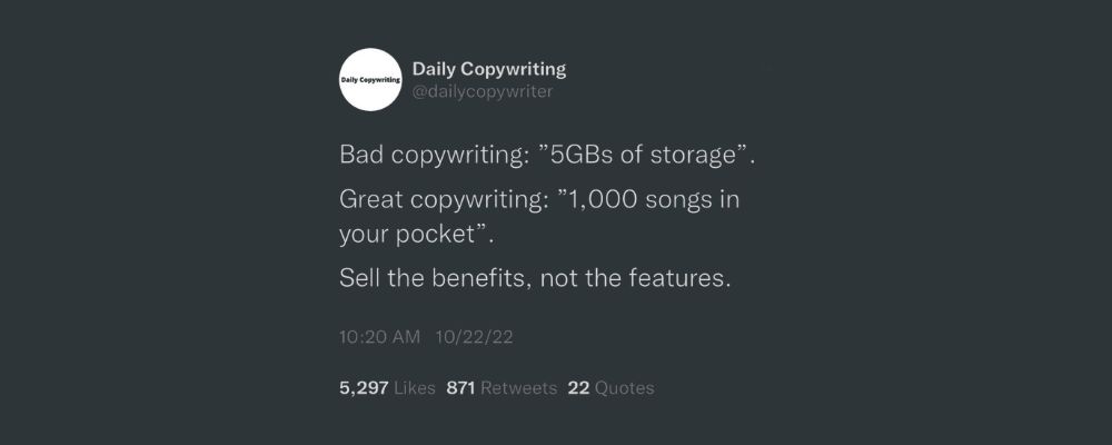 Bad Copywriting vs Great Copywriting