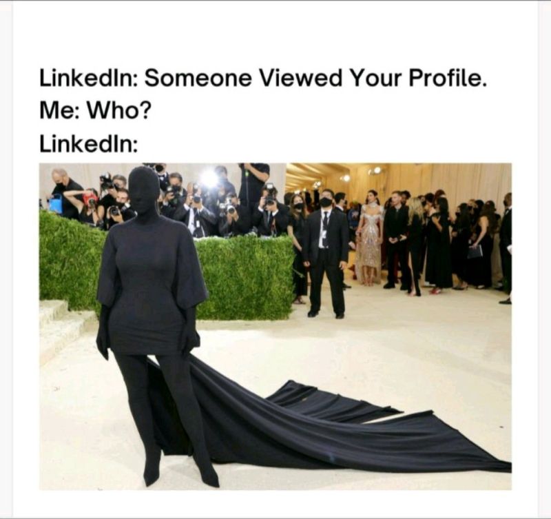 Someone viewed your personal LinkedIn profile