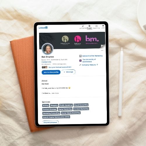 Leveraging In-person events on LinkedIn.