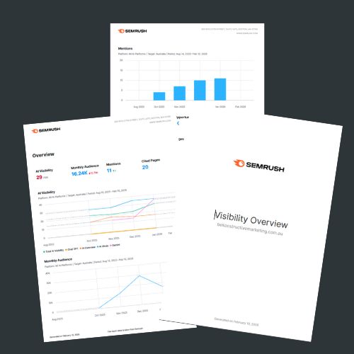 Semrush AI Visibility Data