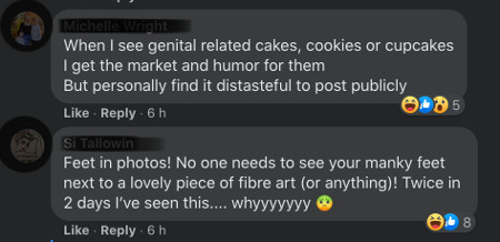 Genital Cakes and Feet